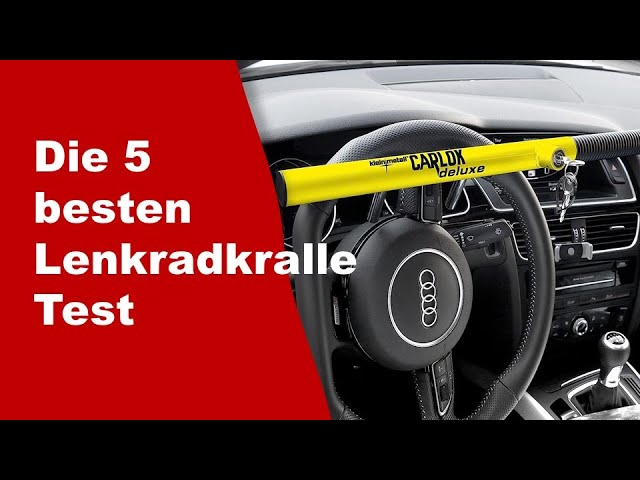 KRASER KR830 Lenkradschloss Alarm Auto Lenkradkralle Verschluss Lenkrad  Sicherheit LKW Wohnwagen 