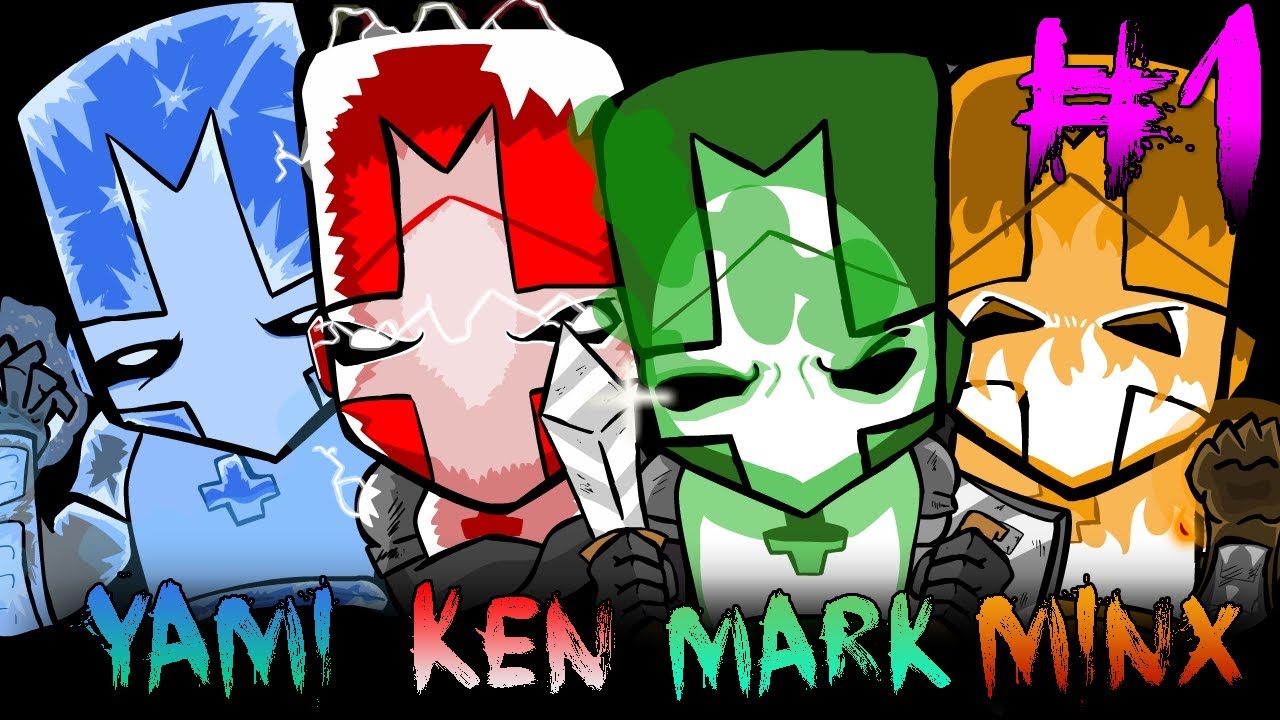 Castle Crashers Co-op w/ Yamimiash, Markiplier, and Mangaminx - part 1