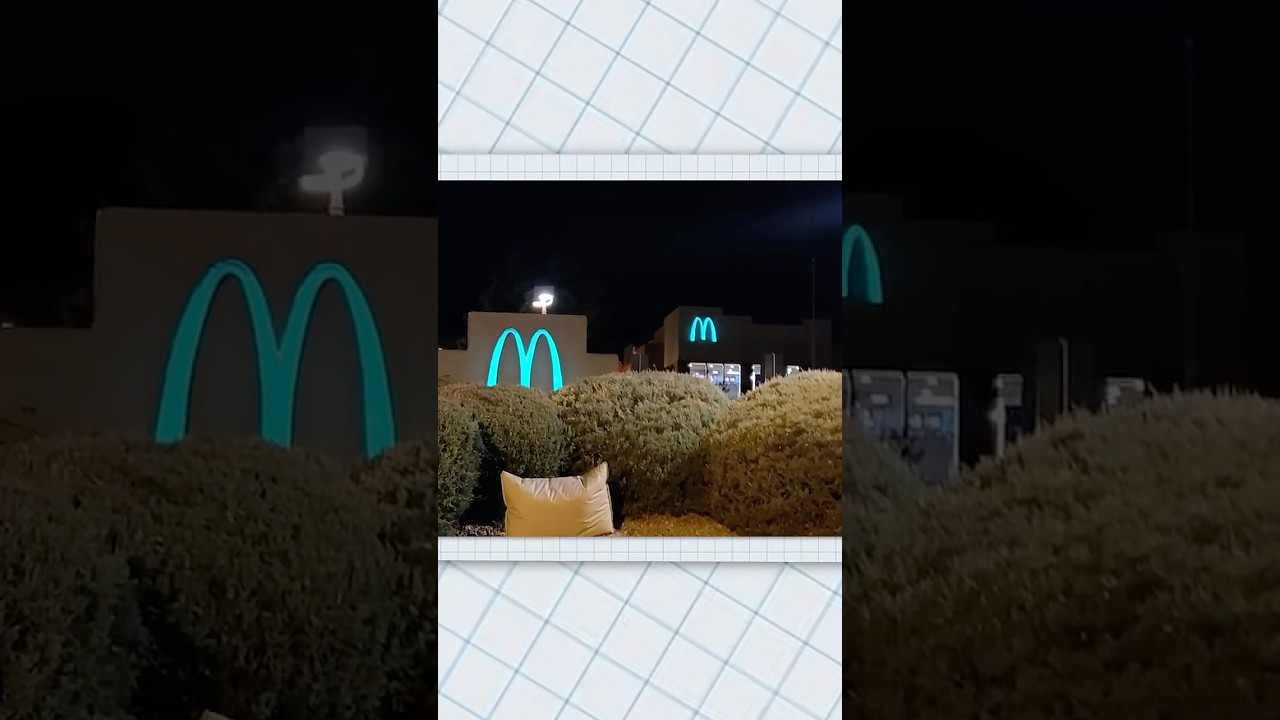 THE SECRET BLUE MCDONALD'S?