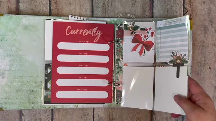 WARM WISHES CHRISTMAS BINDER available at the Buttonfarmclub.c...