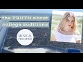 ALL ABOUT COLLEGE AUDITIONS: what its REALLY like auditioning for college musical theatre