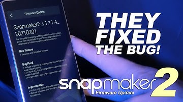 How to update the firmware on the Snapmaker 2.0 3-in-1 3D Printer/CNC/Laser engraver