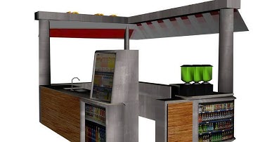 Coffee Shop 3D model from CGTrader.com