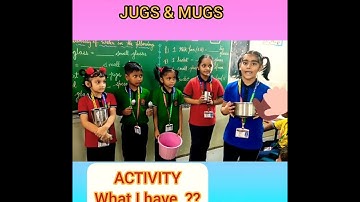 Class 2 #Maths_Activity @jugs and mugs