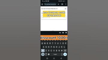 DECODE Full stack web development course by PW skills|| PW skills course|| PW coupon code #pwskills
