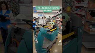 The Robots Are Taking Over!!!#robot #ai #walmart #yoda #funny