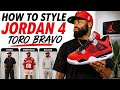 How To Style Air Jordan 4 Toro Bravo 2026 On Foot Review Outfit Ideas 