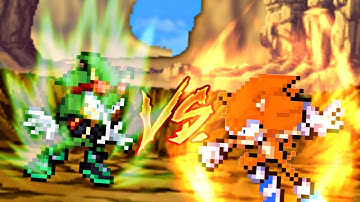 Scourge Vs Orange | Sprite animation |