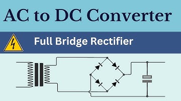How to convert AC to DC | 3D Animation