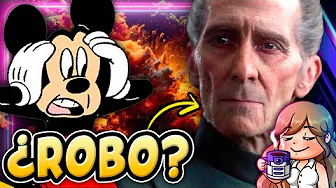 😳 DISNEY EN PROBLEMAS POR ROBAR LA IMAGEN DE PETER CUSHING EN ROUGE ONE 😳 thumbnail