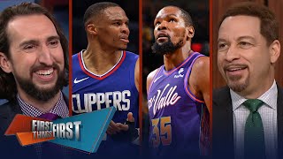 Clippers lose 5th straight at home, Lue rips team, Suns to miss playoffs? | NBA | FIRST THINGS FIRST screenshot 1