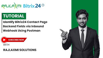 Identify Bitrix24 Contact Page Backend Fields via Inbound Webhook Using Postman #bitrix24