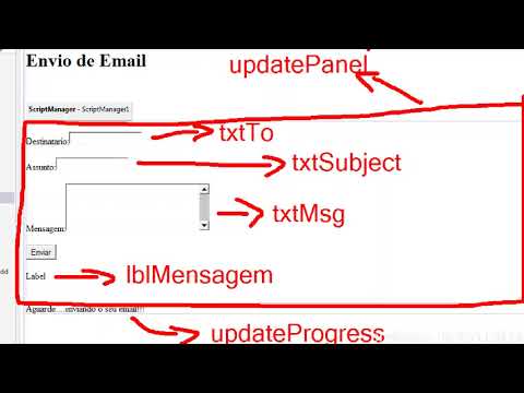 Vídeo: Como faço para enviar mensagem de e-mail da ASP net?