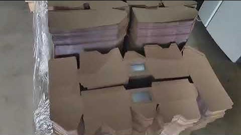 1200 PC Automatic Crash Lock Bottom Corrugated box Folder Gluer Rolam