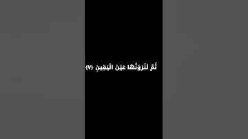 ياسر الدوسري | سورة التكاثر | كروما سوداء