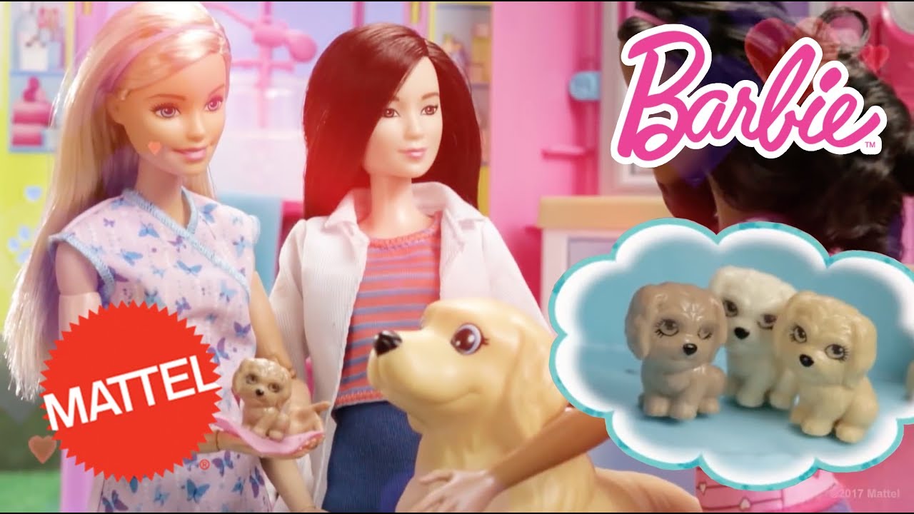 barbie dog with puppies