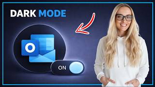 How to change Outlook to dark mode screenshot 3