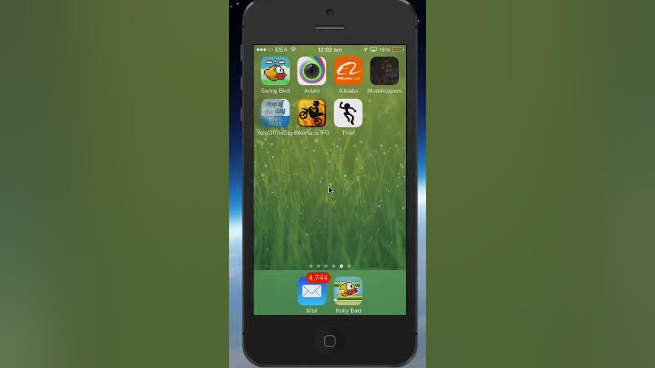 how-to-move-iphone-apps-to-the-bottom-shelf-youtube