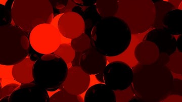 glowing res sphere wave animation