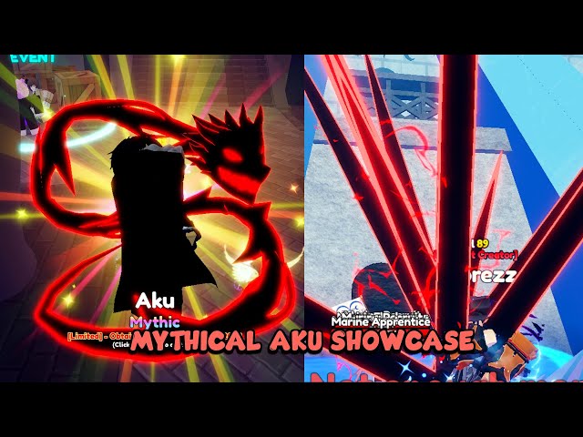 INSANE DMG Evolved Aku (Rashamon) Showcase Anime Adventure [Roblox] 
