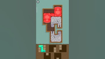 Blok Puzzle Cats lvl 8 Gameplay Walkthrough (Android & iOS) #shorts #funny #gaming