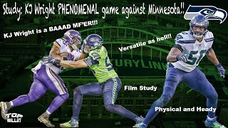 Study: Seahawks' LB KJ Wright aging like FINE WINE!!