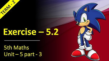5th maths //#Term-2// unit - 5~Interconcept // Part - 3 Ex - 5.2 //#mathsinall