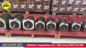Motor Giảm Tốc Mặt Bích GV18 ,GV22, GV28, GV32, GV40, GV50,