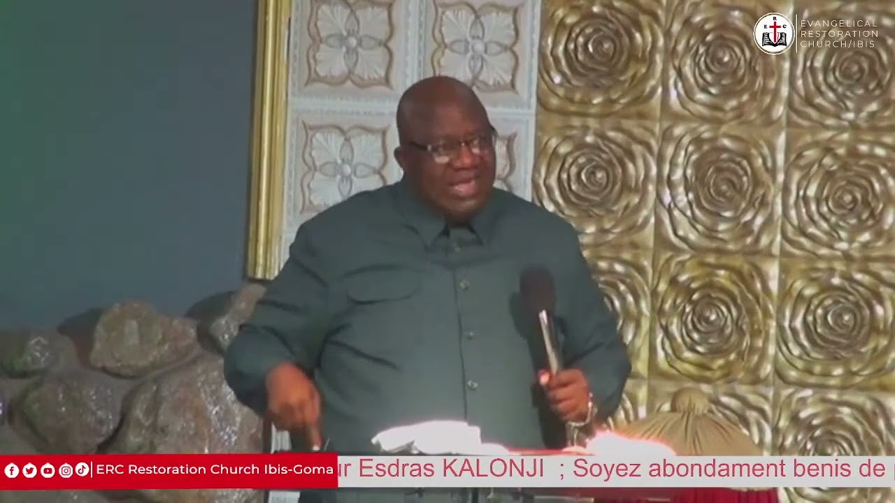 PASTEUR ESDRAS KOLONJI DE KIPUSHI  THEME 