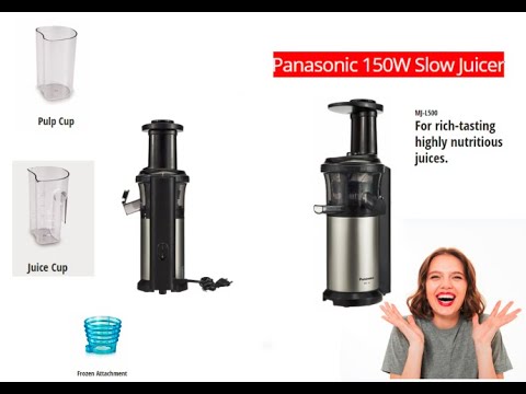 Download Panasonic Slow Juicer MJ-L500 Review