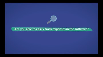 FAQ #6 Are You Able to Easily Track Expenses in The Software?