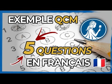 Exemple QCM WSET 2 en Français 🇫🇷