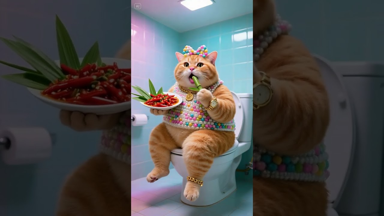 i.e. dream ai cute pet debut plan cat cat cat confusing behavior eating