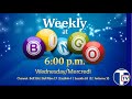 Telile TV Bingo Wednesday July 23 Telile TV Bingo Wednesday July 23