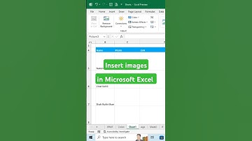 How to insert images in Microsoft Excel #exceltricks #excelformula #images #exceltutorial
