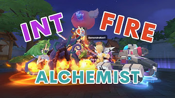 Alchemist 1H DPS Test FIRE - INT Type  (97.5%) | ROX