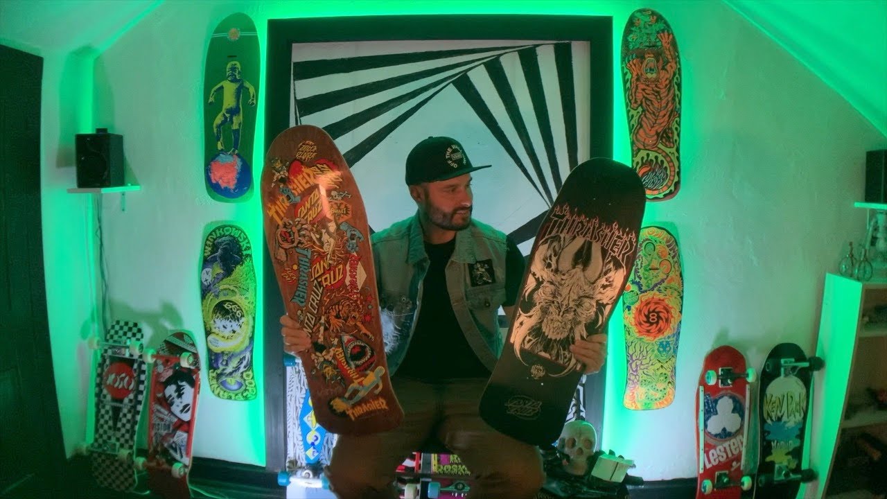 翌日発送 BBIMP スリッパ スケルトン スカル ユニーク y2k Thrasher X Santa Cruz Winkowski Primeval and Salba Oops