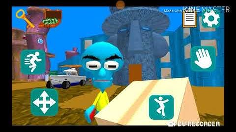 Squid Neighbor. Sponge