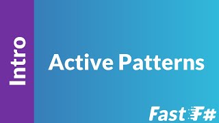 Fast F#: Intro to Active Patterns Wealth