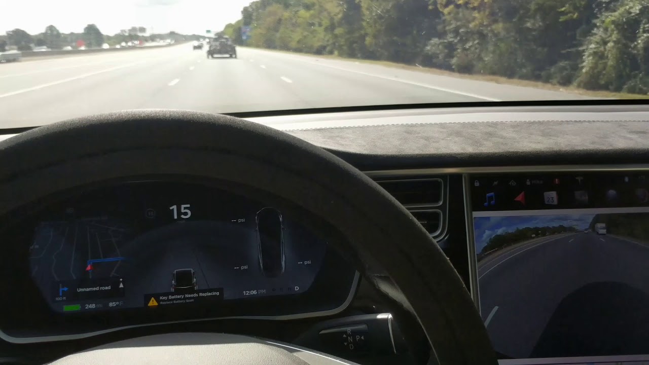 Tesla Problems Requiring A System Reboot - YouTube