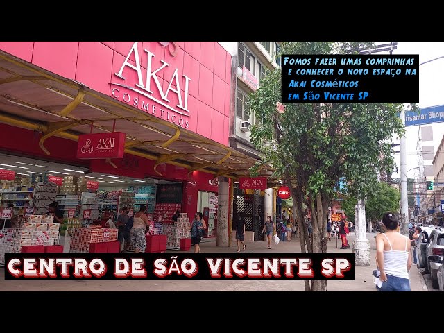 Centro de São Vicente SP/ compras na Akai cosméticos #490 #saovicente  #saovicenteoficial 
