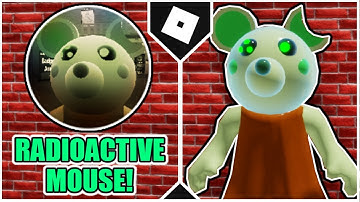 How to get "RADIOACTIVE MOUSE" BADGE + RADIOACTIVE MOUSE MORPH in PIGGY RP : INFECTION! [ROBLOX]