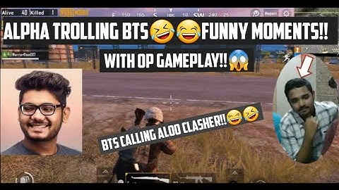 Alpha Trolling BTS😂🤣BTS Dark Secret Revealed..😱.With OP Gameplay..