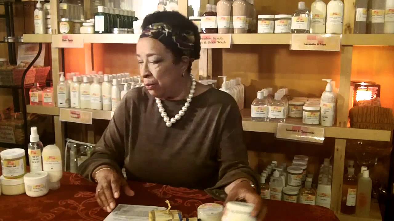 GG's discusses how she began making natural skincare products