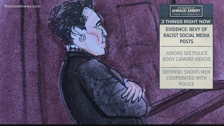 Jurors see racist social media posts, text messages in hate crimes trial for Ahmaud Arbery's killers