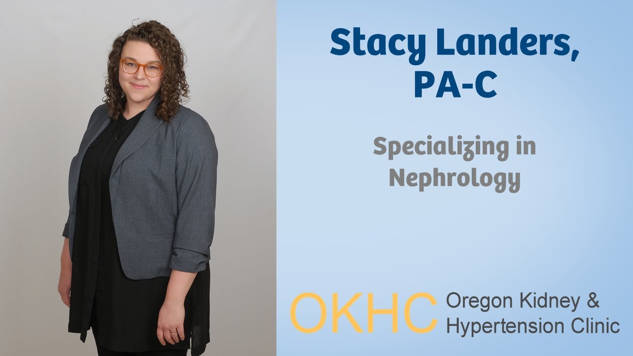 Stacy Landers Introductions Oregon Kidney & Hypertension Clinic YouTube
