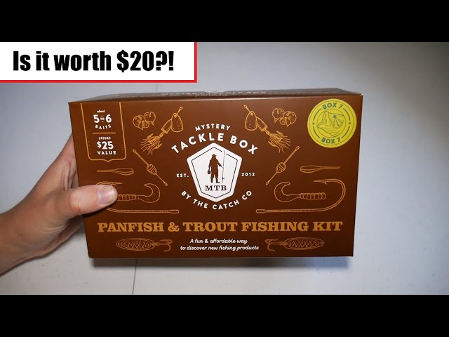 Is the Mini Mystery Tackle Box worth it? #mysterytacklebox #fishinglur