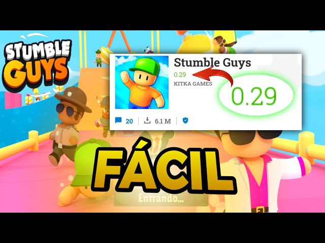 COMO INSTALAR O STUMBLE GUYS 0.29 DE GRAÇA (EM 5 MINUTOS) 