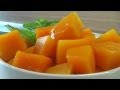 Тыква маринованная салат. Очень вкусно!