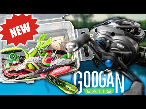 Googan Squad Crappie Baits IN ACTION on Shimano SLX BFS reel (best reel for  light baits) 